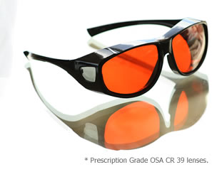 Prescription Grade OSA CR39 lenses.